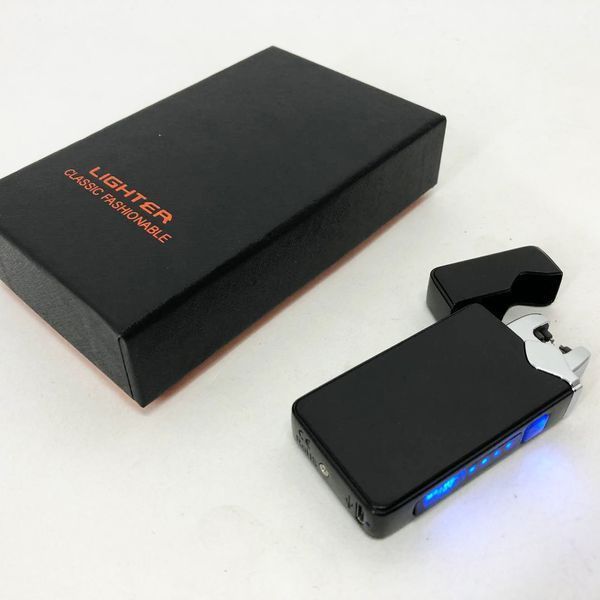 Электроимпульсная зажигалка USB 315, аккумуляторная зажигалка подарочная, Ветрозащитная зажигалка ws55447 фото