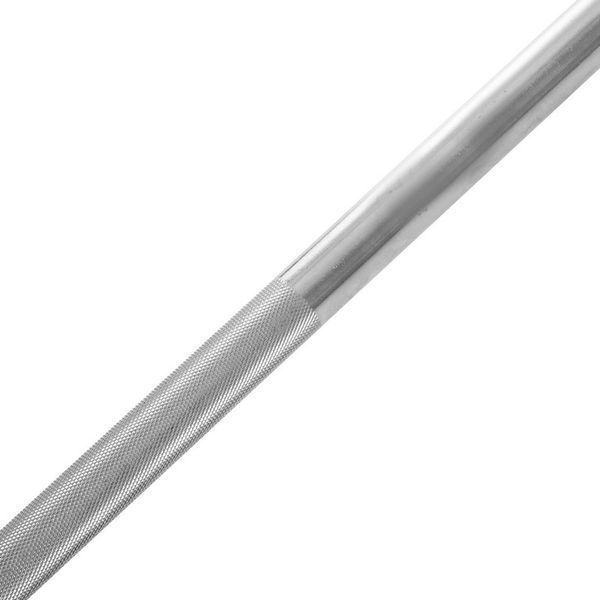 Штанга неразборная с фиксированным весом прямая обрезиненная Zelart Rubber Coated Barbell TA-2685-20 длина-95см 20кг черный TA-2685-20 фото