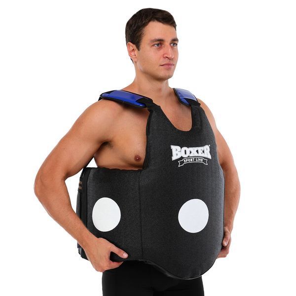 Защита корпуса пояс тренера для отработки ударов BOXER 2039-02 черный 2039-02 фото