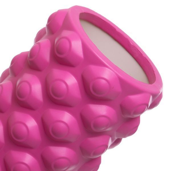 Роллер массажный цилиндр (ролик мфр) 45см Grid Bubble Roller SP-Sport FI-6672-BUBBLE цвета в ассортименте FI-6672-BUBBLE фото