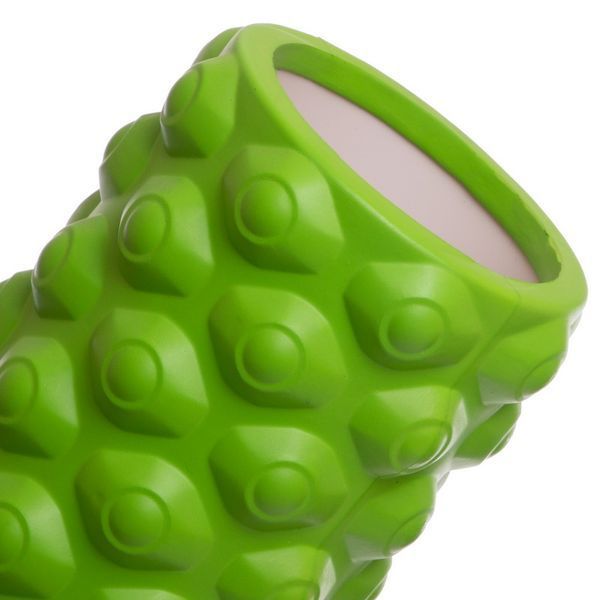 Роллер массажный цилиндр (ролик мфр) 45см Grid Bubble Roller SP-Sport FI-6672-BUBBLE цвета в ассортименте FI-6672-BUBBLE фото