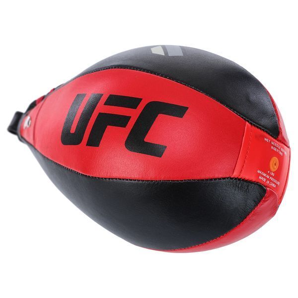 Груша боксерская подвесная каплевидная пневматическая UFC UHK-69751 9х6' 22см черный-красный UHK-69751 фото
