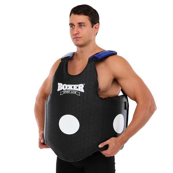 Защита корпуса пояс тренера для отработки ударов BOXER 2039-02 черный 2039-02 фото