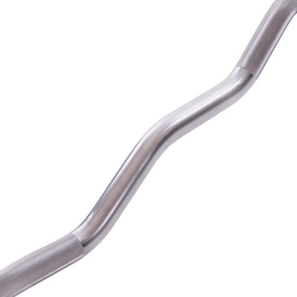 Штанга неразборная с фиксированным весом изогнутая полиуретановая Zelart Urethane Barbell TA-2690-30 длина-107см 30кг черный-салатовый TA-2690-30 фото