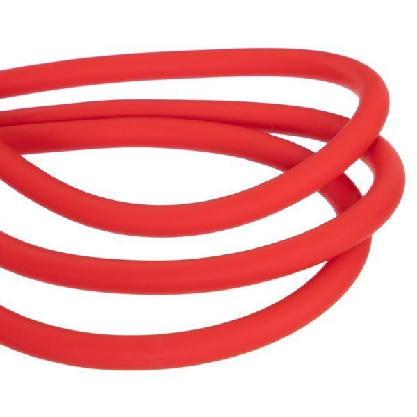 Эспандер трубчатый с ручками для фитнеса SP-Sport Resistance Band 8021-30 75см нагрузка 13,5кг 30LB красный 8021-30 фото