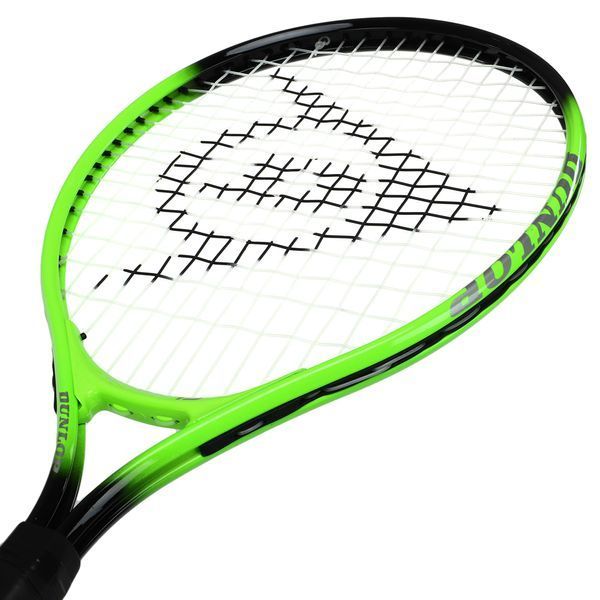 Ракетка для великого тенісу дитяча DUNLOP DL10312917 NITRO G0000 HQ 3-5років 19' чорний-салатовий DL10312917 фото