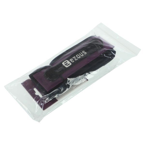 Лямка для ног TRAINING LEG STRAPS EZOUS H-03 1шт черный-фиолетовый H-03 фото