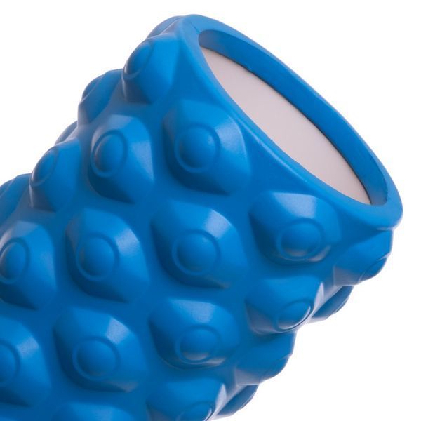Роллер массажный цилиндр (ролик мфр) 45см Grid Bubble Roller SP-Sport FI-6672-BUBBLE цвета в ассортименте FI-6672-BUBBLE фото