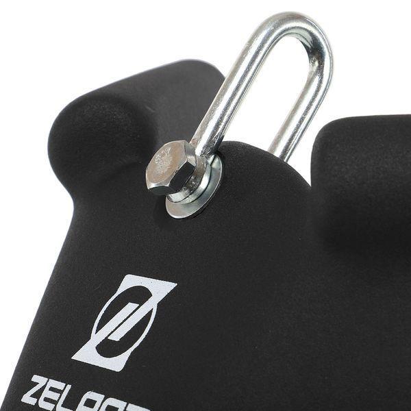 Рукоятка для обратной тяги c узким хватом Reverse Grip нескользящее покрытие Zelart TA-9634 30см черный TA-9634 фото