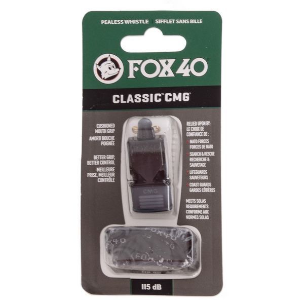 Свисток спортивний суддівський пластиковий зі шнурком Classic CMG FOX40Classic кольори в асортименті FOX40Classic фото