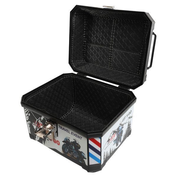 Кофр центральний задній для мотоцикла пластиковий Adventure JUHAO H-45-3 1шт 42x34x30см H-45-3 фото