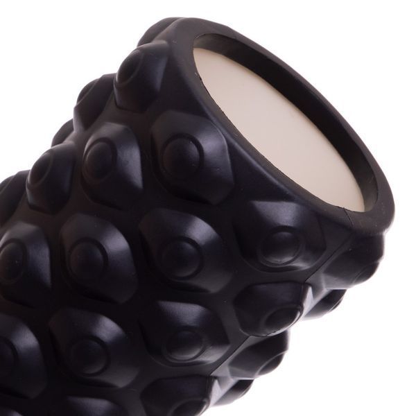 Роллер массажный цилиндр (ролик мфр) 45см Grid Bubble Roller SP-Sport FI-6672-BUBBLE цвета в ассортименте FI-6672-BUBBLE фото
