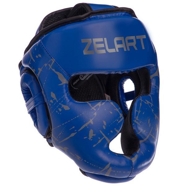 Шолом боксерський дитячий з повним захистом PU Zelart BO-0394 S-M кольори в асортименті S (6-7 років) BO-0394 фото