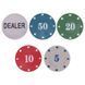 Набор для покера в пластиковом кейсе Texas Holdem Poker set SP-Sport 100S-2C 100 фишек 100S-2C фото 4