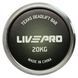Гриф прямой для становой тяги хромированный Олимпийский Texas Deadlift Bar LiveUp LP8371 длина 2,3м гриф o50мм хром-черный LP8371 фото 11