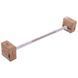 Штанга неразборная с фиксированным весом прямая обрезиненная Zelart Rubber Coated Barbell TA-2685-20 длина-95см 20кг черный TA-2685-20 фото 7