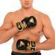 Перчатки Крабы спаринговые для MMA FISTRAGE VL-5521 S-XL черный-золотой XL VL-5521 фото 6
