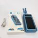 Портативное зарядное устройство на 20000mAh, Power Bank на солнечной батарее, для планшета. Цвет: синий ws93361-1 фото 16