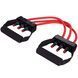 Эспандер трубчатый с ручками для фитнеса SP-Sport Resistance Band 8021-30 75см нагрузка 13,5кг 30LB красный 8021-30 фото 1