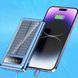 Портативное зарядное устройство на 20000mAh, Power Bank на солнечной батарее, для планшета. Цвет: синий ws93361-1 фото 6