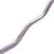 Штанга неразборная с фиксированным весом изогнутая полиуретановая Zelart Urethane Barbell TA-2690-30 длина-107см 30кг черный-салатовый TA-2690-30 фото 5