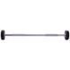 Штанга неразборная с фиксированным весом прямая полиуретановая Zelart Urethane Barbell TA-2689-15 длина-104см 15кг черный-салатовый TA-2689-15 фото 2