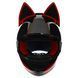 Мотошолом інтеграл (full face) Мото Кото з вушками NITRINOS NEKO HNJ M-9412 M-XL кольори в асортименті M (54-56) M-9412 фото 6