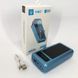 Портативное зарядное устройство на 20000mAh, Power Bank на солнечной батарее, для планшета. Цвет: синий ws93361-1 фото 8