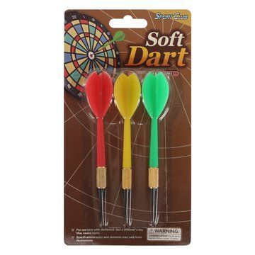 Дротики для игры в дартс безопасные Baili BL-3006SL 6гр 3шт BL-3006SL фото