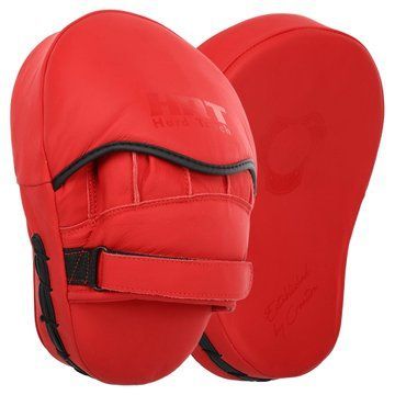 Лапа боксерская изогнутая тренировочная кожа HARD TOUCH BO-4231 19x5x25см 2штуки цвета в ассортименте BO-4231 фото