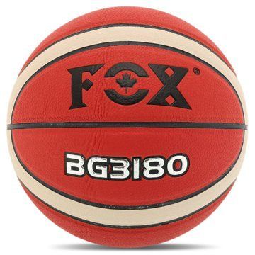 Мяч баскетбольный FOX BG3180 №7 PU коричневый BG3180 фото