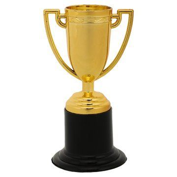 Кубок спортивный наградной SP-Sport World TF019 высота 10см золотой TF019 фото