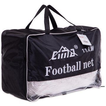Сетка на ворота футбольные в комплекте из 2 штук CIMA C-7527 7,32x2,44x1,5м 2шт белый C-7527 фото