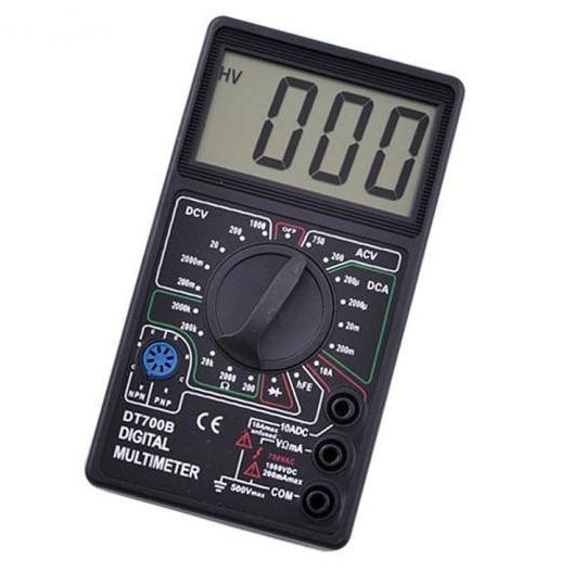 Цифровой мультиметр Digital DT700B c большим дисплеем, тестер для измерения напряжения, качественный ws72197 фото