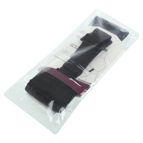 Резинка тканевая для упражнений лента сопротивления регулируемая ADJUSTABLE HIP BAND EZOUS EZOUS K-01 черный-фиолетовый K-01 фото