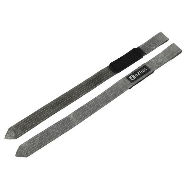 Лямки для тяги LEATHER LIFTING STRAP EZOUS B-07 2шт серый B-07 фото