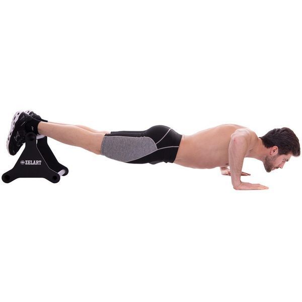 Брусья мобильные паралетсы упоры для отжиманий Zelart PUSH-UP BAR TA-2276 2шт 37х33х33см черный TA-2276 фото