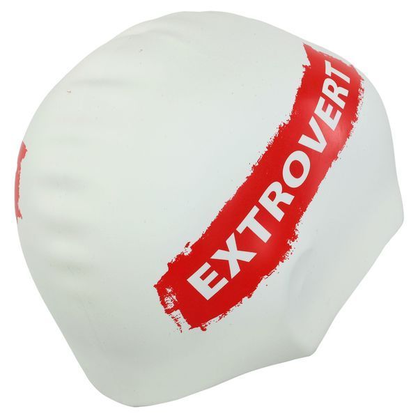 Шапочка для плавания силиконовая для взрослых MadWave INTROVERT reversible M055336 черный-белый M055336 фото