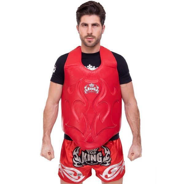 Жилет защитный для тайского бокса и кикбоксинга TOP KING Competition TKBDPC р. S TKBDPC фото