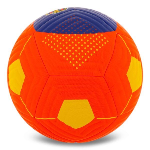 Мяч футбольный HYBRID BALLONSTAR BARCELONA FB-7946 №5 PU красный-синий FB-7946 фото