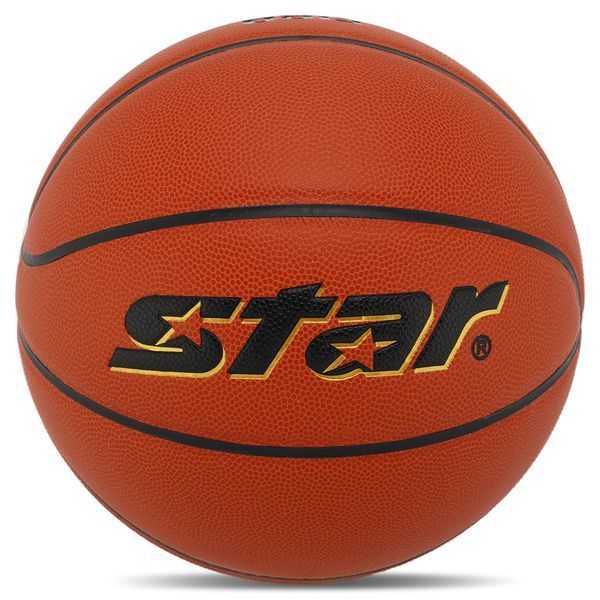 М'яч баскетбольний STAR NABA JUMBO FIBA BB337 розмір 7 помаранчевий BB337 фото