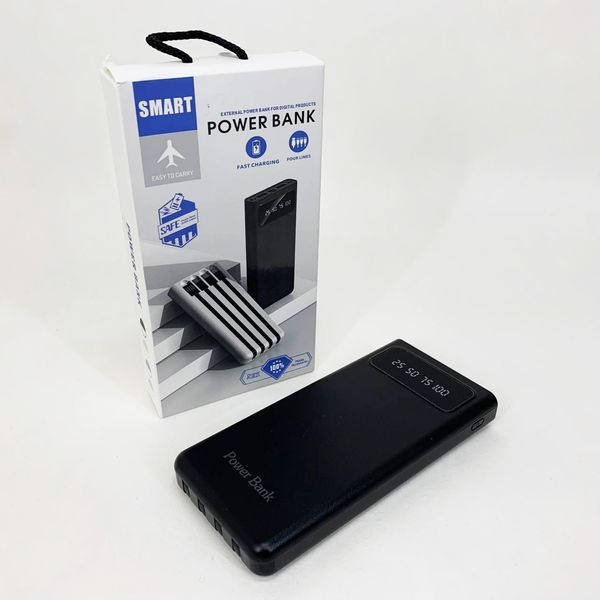 Портативное Зарядное Устройство Павербанк 30000 mAh 2хUSB Power Bank Smart Tech ws72171 фото