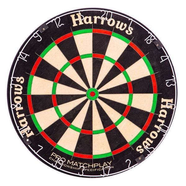 Дартс из Сизаля Sisal Harrows MARDLE PRO MATCHPLAY BOARD JE18D 46см JE18D фото