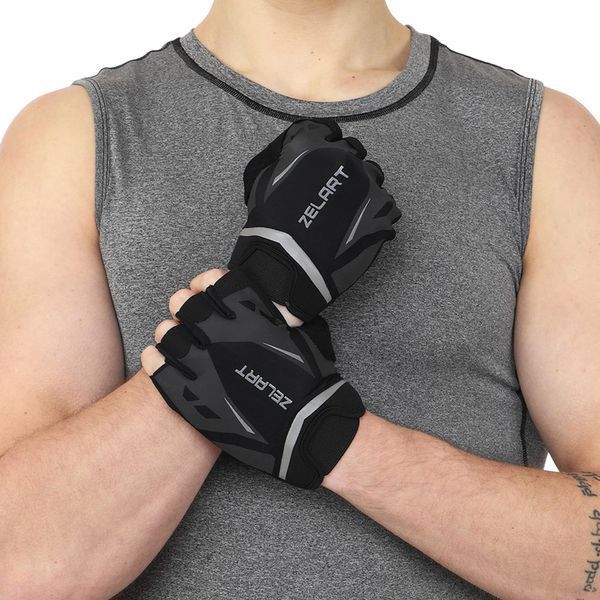 Перчатки спортивные Zelart WorkOut BC-6305 размер M-XL цвета в ассортименте M BC-6305 фото