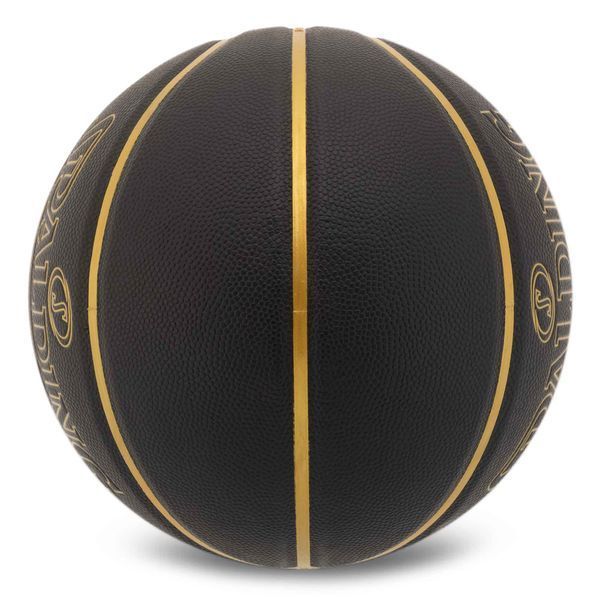 М'яч баскетбольний SPALDING 77814Y розмір 7 чорний 77814Y фото