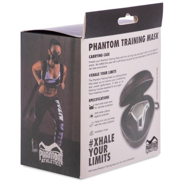 Маска тренировочная дыхательная для кроссфита Training Mask SP-Sport PHANTOM DH-6042 черный DH-6042 фото