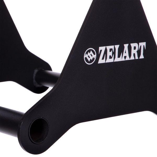 Брусья мобильные паралетсы упоры для отжиманий Zelart PUSH-UP BAR TA-2276 2шт 37х33х33см черный TA-2276 фото