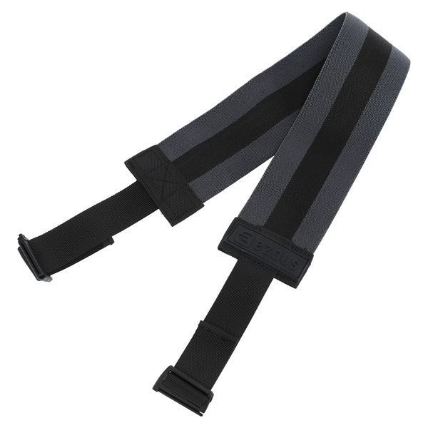 Резинка тканевая для упражнений лента сопротивления регулируемая ADJUSTABLE HIP BAND EZOUS EZOUS K-01 черный-фиолетовый K-01 фото