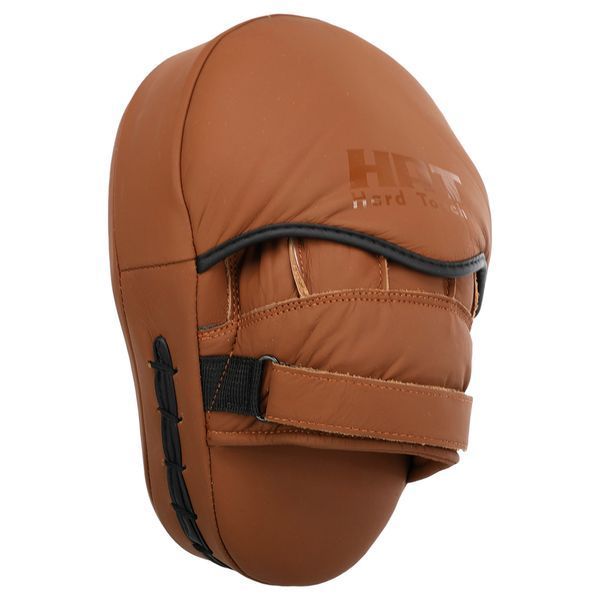 Лапа боксерская изогнутая тренировочная кожа HARD TOUCH BO-4231 19x5x25см 2штуки цвета в ассортименте BO-4231 фото