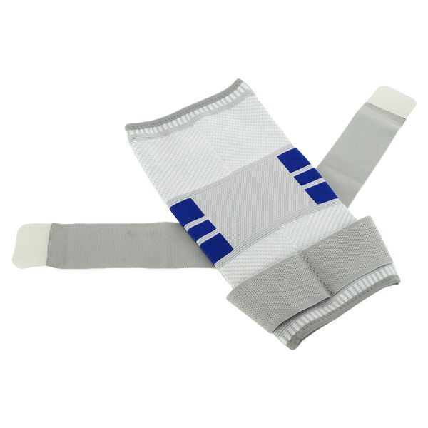 Наколінник еластичний бандаж з фіксуючим ременем EXCEED 6108CA One size 1шт сірий 6108CA фото